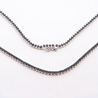 Collana Domar Gioielli Donna Collana argento 925 tennis in Argento Cubic Zirconia NZB124483 - NZB124483